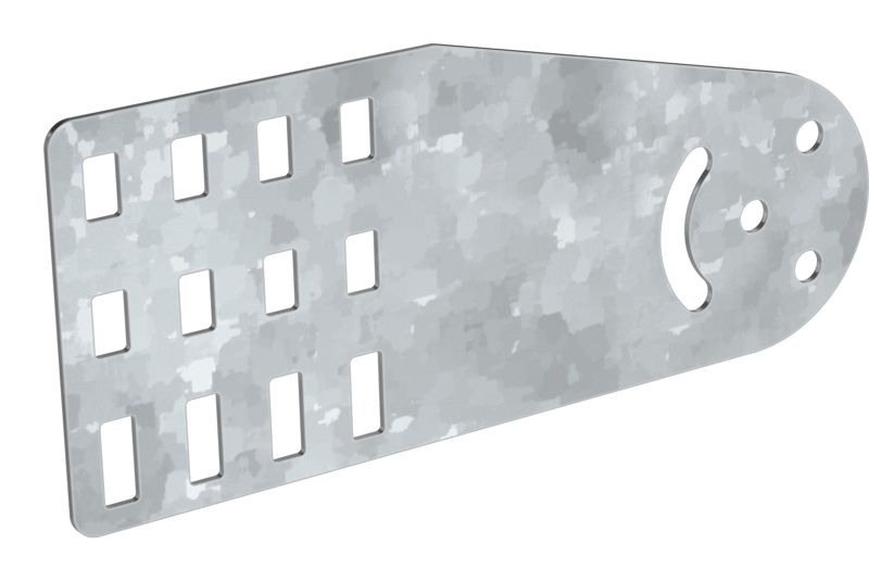 Пластина шарнирная H=100мм HDZ IEK CLM51D-PSH-100-HDZ