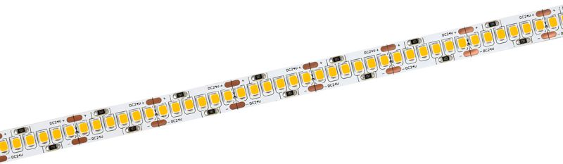 Лента светодиодная 2835-240LED 22Вт/м IP20 10мм 24В 3000К (уп.5м) IEK LSR6-1-240-20-1-05