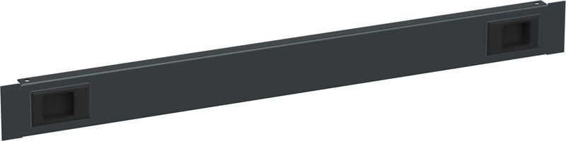 Фальш-панель 19дюйм 1U крепление на защел. черн. by ZPAS РФ ITK ZP-FP05-01U-H-G3-R