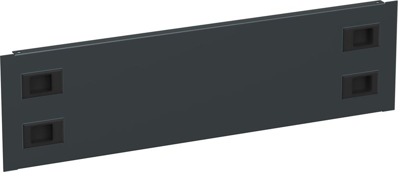 Фальш-панель 19дюйм 3U крепление на защел. черн. by ZPAS РФ ITK ZP-FP05-03U-H-G3-R