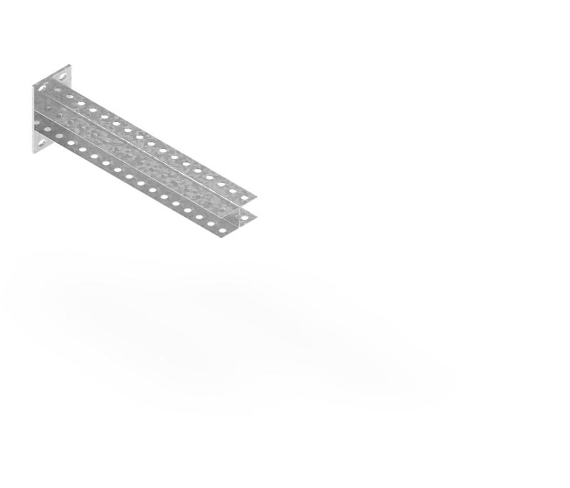 Консоль П-образная усиленная БКПУ.40.80.300.3.1 СОЭМИ Н3116240331