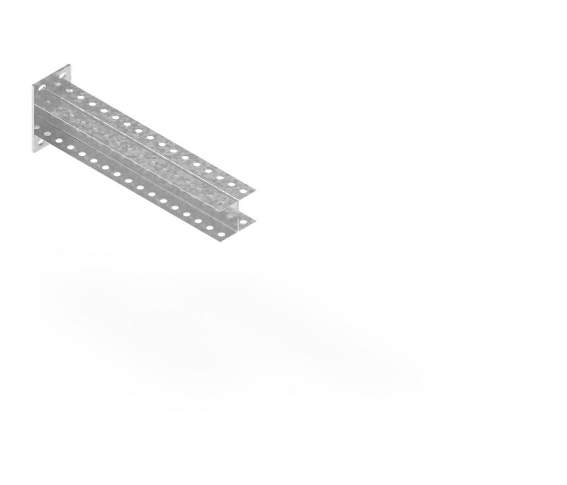 Консоль П-образная усиленная БКПУ.60.80.400.4.1 СОЭМИ Н3116340441