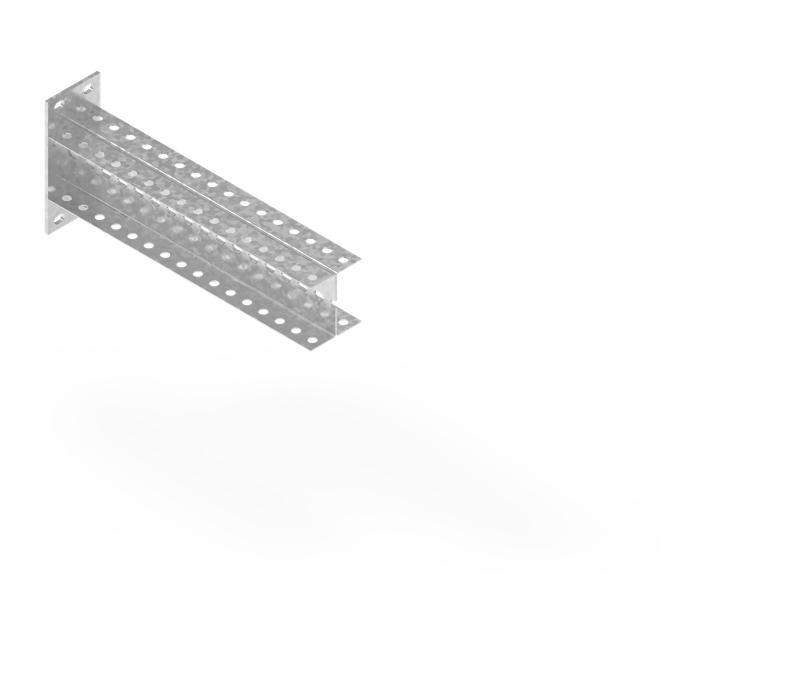 Консоль П-образная усиленная БКПУ.85.80.400.4.1 СОЭМИ Н3116440441