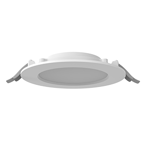 Светильник светодиодный DL-01 Slim 160мм 25Вт 3000К CRI90 176x39мм IP65/40 рассеив. опал RAL9003 бел. муар VARTON V1-RF-0R083-10000-6502530