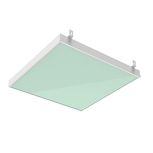 Светильник светодиодный E070 2.0 30Вт 4000К CRI90 IP54 для Грильято 588х588х50 для образовательных учреждений рассеив. опал стекло VARTON V1-E0-00070-31GOP-5403040