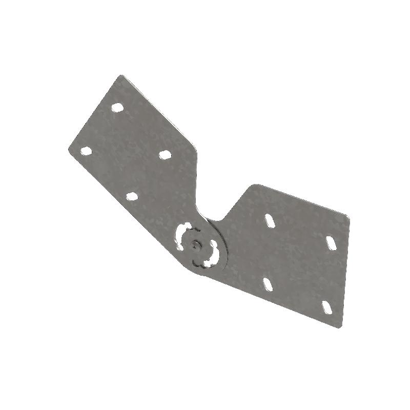 Комплект шарнирных соединителей для лестничного лотка H150 сталь1.5мм N КМ LO42161