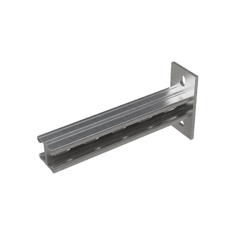 Консоль-Страт двойная усиленная развернутая 41х21 L850 сталь 2.5мм КМ LO32138