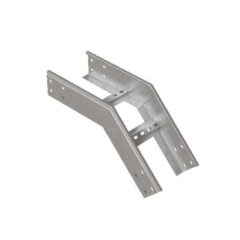 Угол лестничный вертикал. внеш. 45град. 100х400х1.5мм HD N КМ LO39183