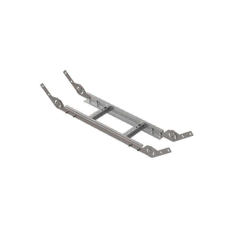 Угол вертикальный шарнирный 50х200х1.5мм HD N КМ LO12722