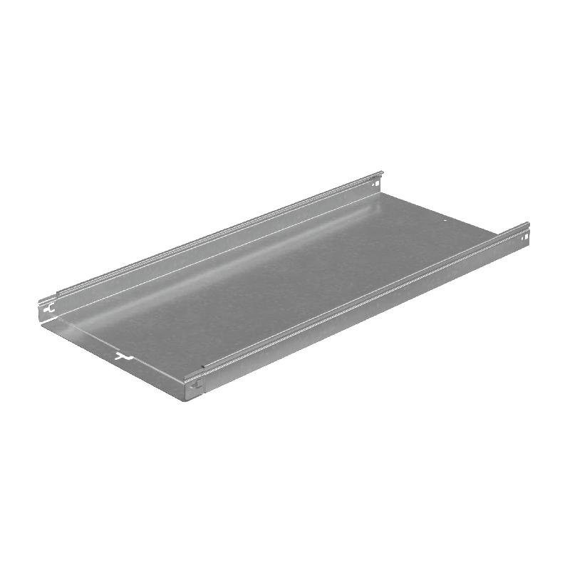 Лоток неперфорированный 50х400 L2500 1.0мм "Быстрый монтаж ПЛЮС" HD85 КМ PL16692