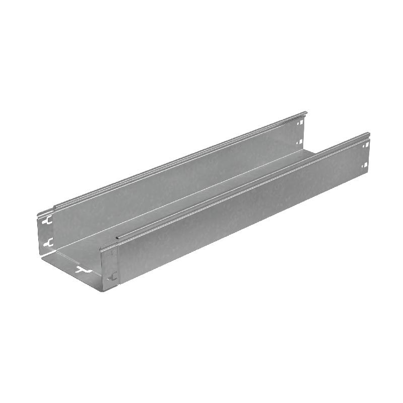 Лоток неперфорированный 100х200 L5000 1.0мм "Быстрый монтаж ПЛЮС" HD85 КМ PL16524