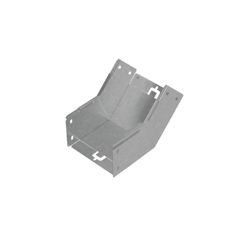 Угол для лотка вертикальный внутренний 45град. 100х150мм "ПЛЮС" HD85 КМ PL17694