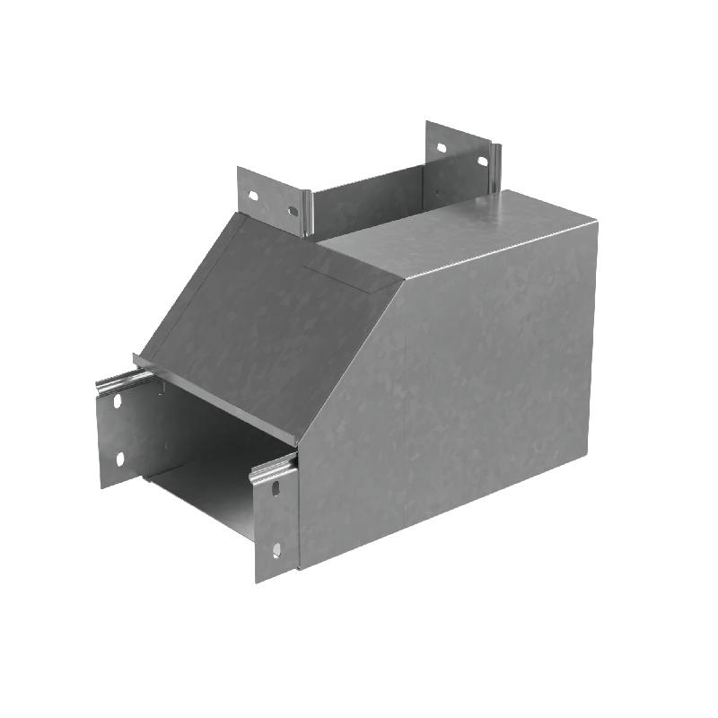 Угол для лотка вертикальный внутр. L 100х150мм с разворотом трассы на 90град. "ПЛЮС" HD85 КМ PL17651