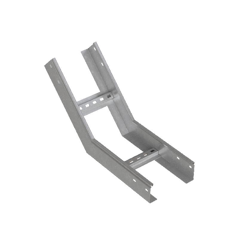 Угол лестничный вертикал. внутр. 45град. 80х600х2.0мм HD85 N КМ LO60095