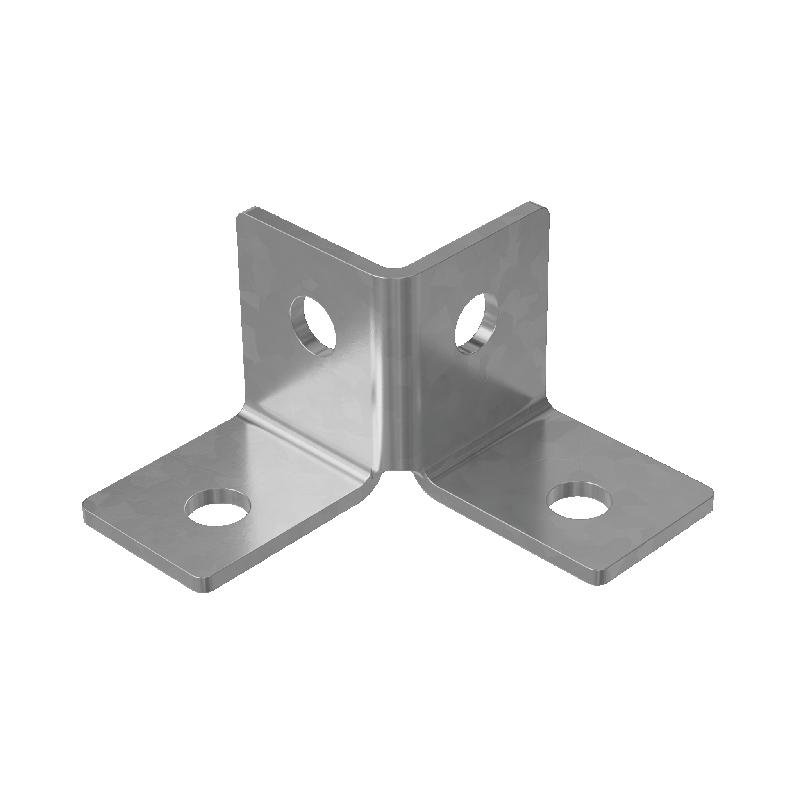 Пластина угловая двойн. короткая HD85 КМ LO55245