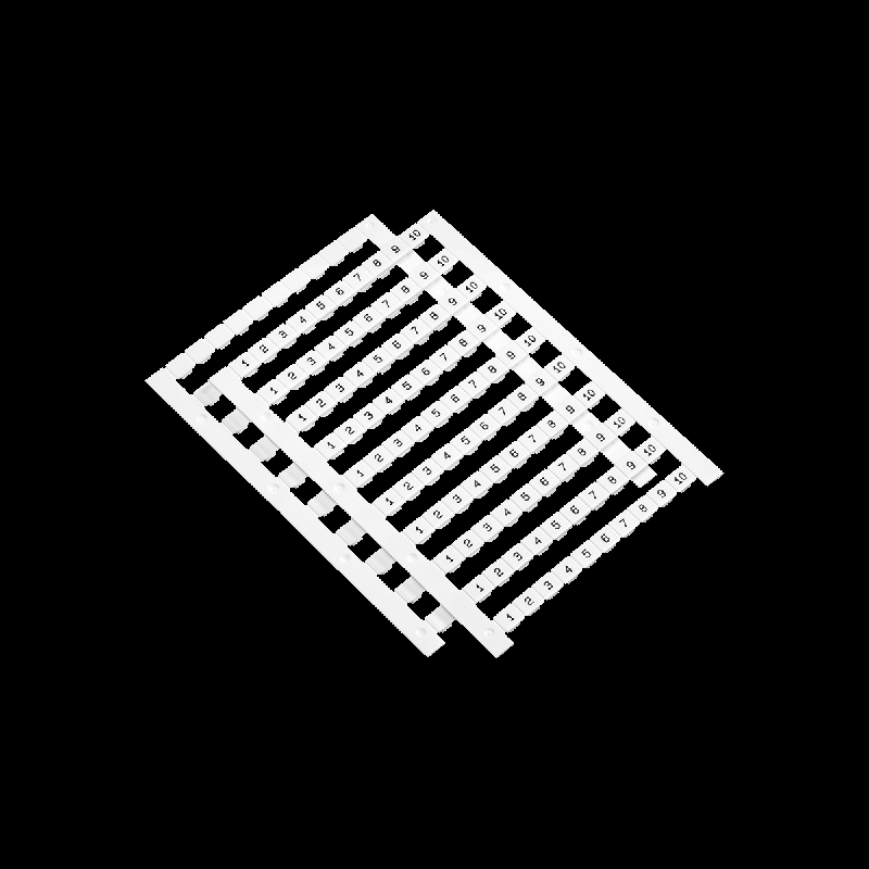 Маркировка трехуровневых винтовых клемм 1-100 (уп.100шт) MTU-2.5M1100TR ОВЕН 136879