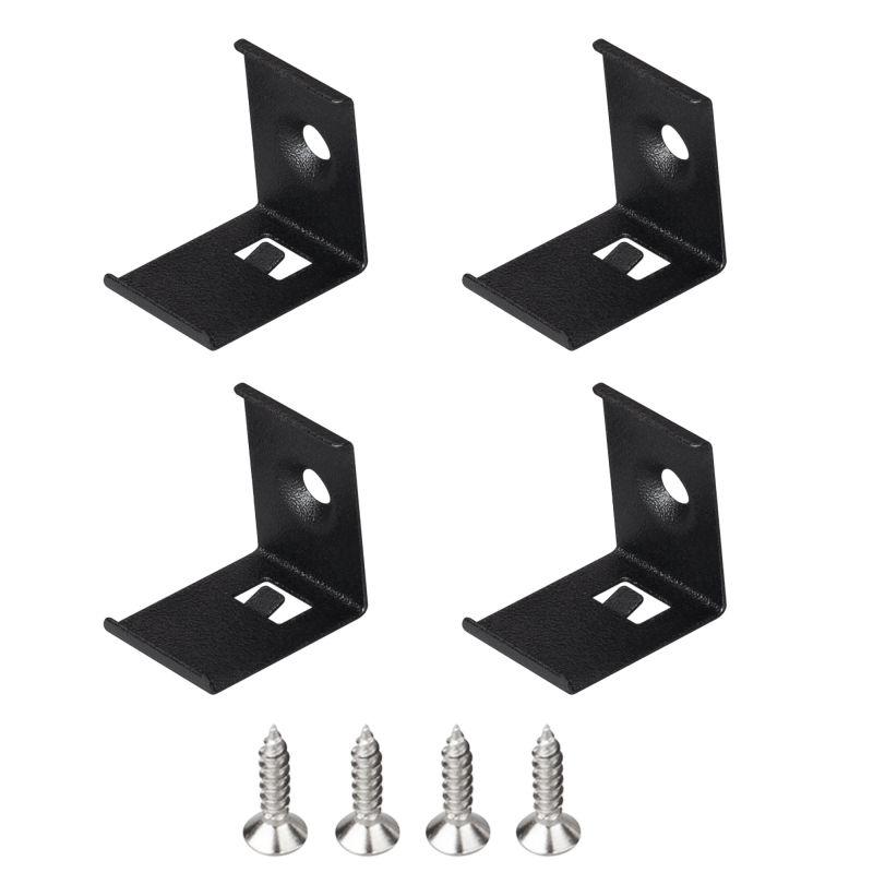 Держатель SL-KANT-H20 BLACK металл (комплект) Arlight 049421