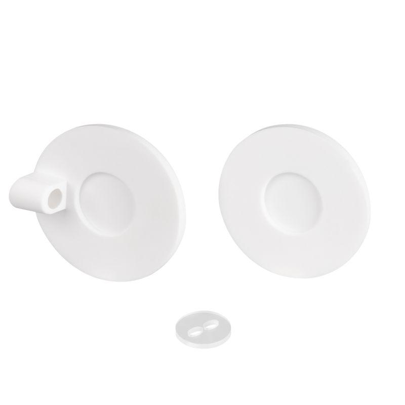 Заглушка ARL-MOONLIGHT-ROUND-40-CAP-SIDE-S-SET-WH пластик (комплект) Arlight 048837