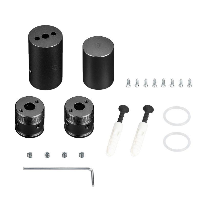 Крепление MOONLIGHT-VT-CEILING-D18 Black металл (комплект) Arlight 048591