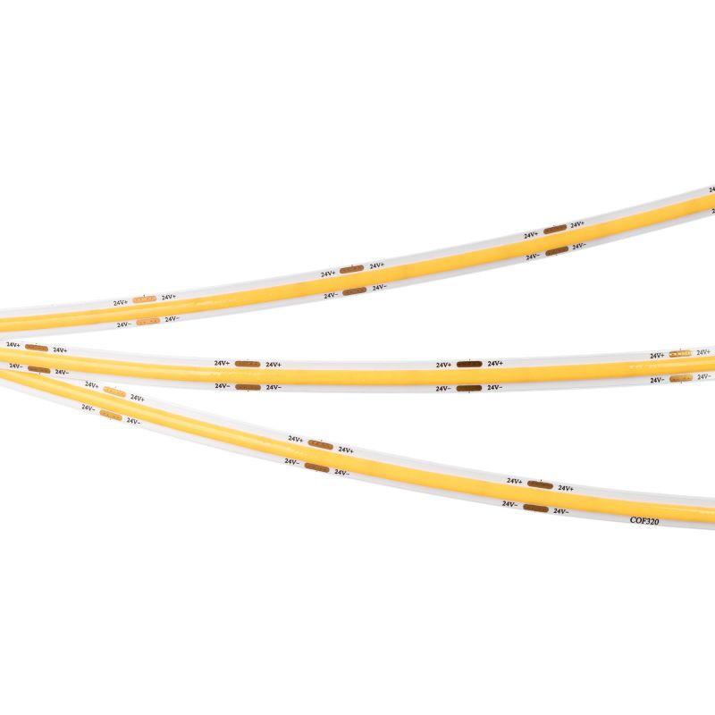Лента светодиодная COB-X320-8mm 24V Day 4000К 8Вт/м IP20 (уп.5м) Arlight 039021(1)