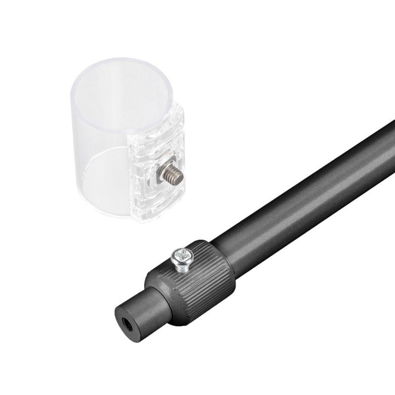 Подвес MOONLIGHT-HOR-BOOM-D25 Black пластик (комплект) Arlight 048366