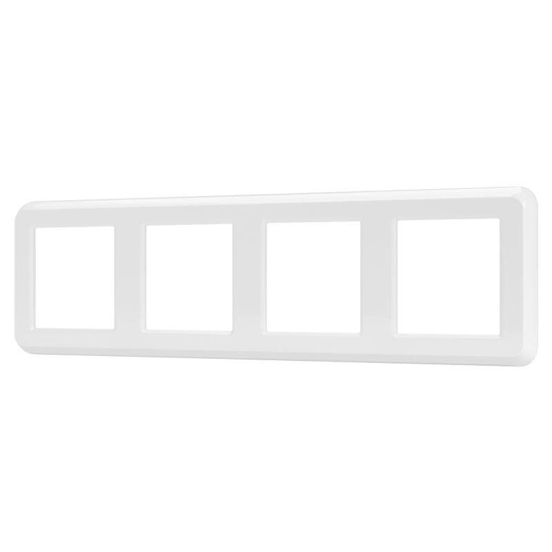 Рамка пластиковая FRM-VERSA-PL-4-WH Arlight 045187