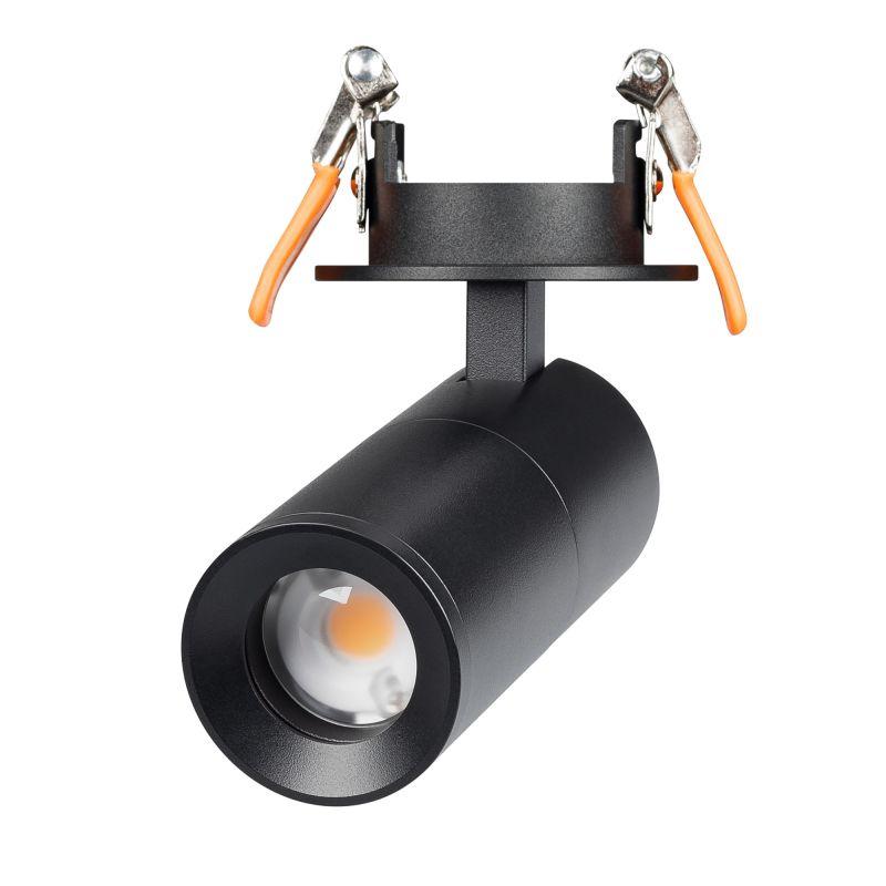 Светильник светодиодный LGD-ARTEMIS-BUILT-FLAP-R55-12W Warm3000 (BK 8-80 deg 230В) IP20 металл Arlight 051796