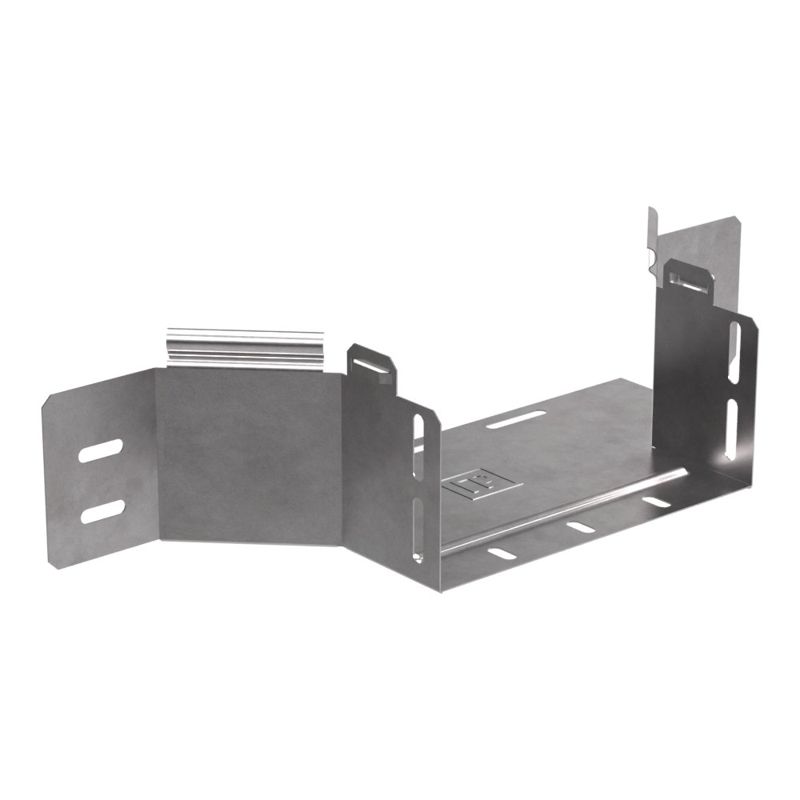 Ответвитель для лотка горизонтальный 200х100 с крышкой Стандарт Промрукав PR16.8310