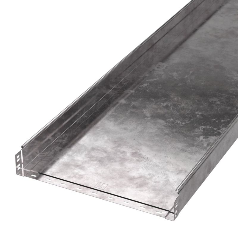 Лоток листовой неперфорированный 600х80 L3000 1мм Стандарт Промрукав PR16.0065