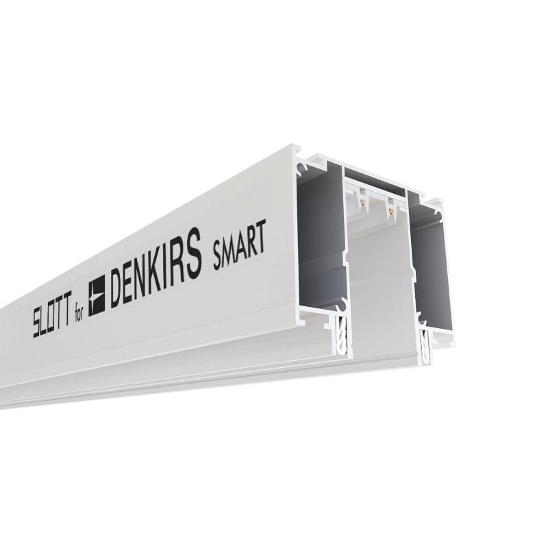 Профиль-трек SLOTT for DENKIRS SMART для натяжных потолков 2м алюм. бел. DENKIRS 714316