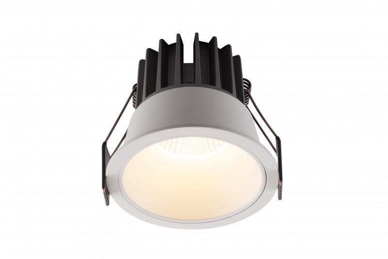 Светильник 12Вт 3000К IP20 LED встраив. алюм. бел. DENKIRS 545336