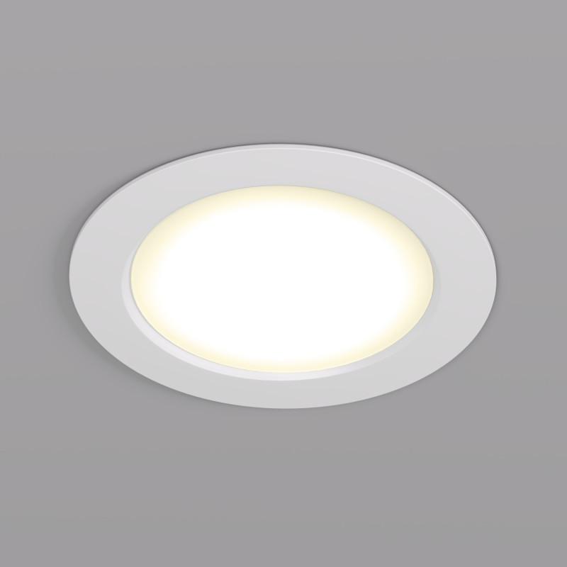Светильник 7Вт IP20 LED встраив. пластик бел. DENKIRS 544979