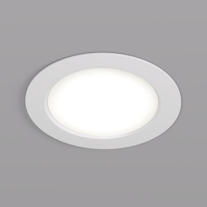 Светильник 7Вт IP20 LED встраив. пластик бел. DENKIRS 544980
