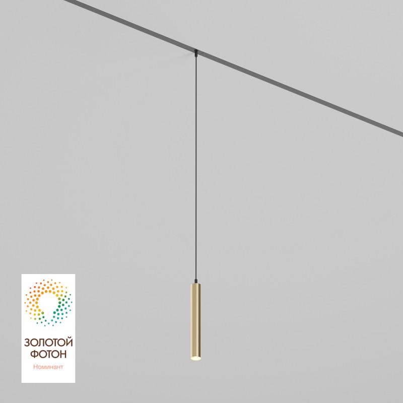 Светильник SMART HANG 9Вт 2700К-6000К DIM подвесной матов. зол. с черн. DENKIRS 695585