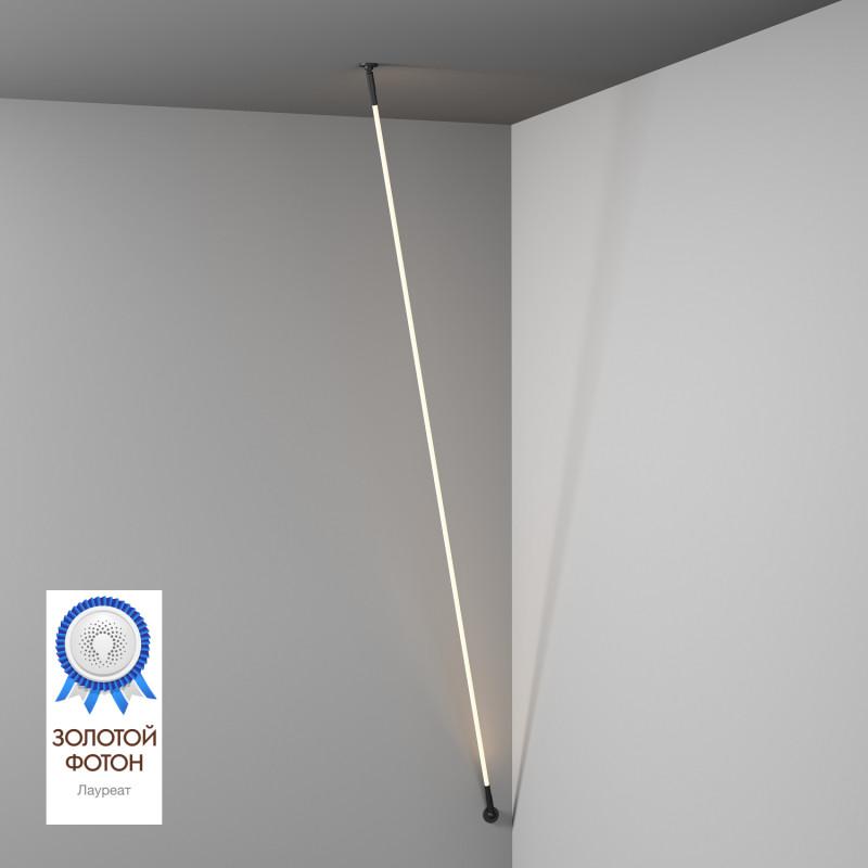 Светильник FLEX 86Вт 3000К IP20 24В DC 360град. трос в оплетке со светодиодом 5м черн. DENKIRS 732103