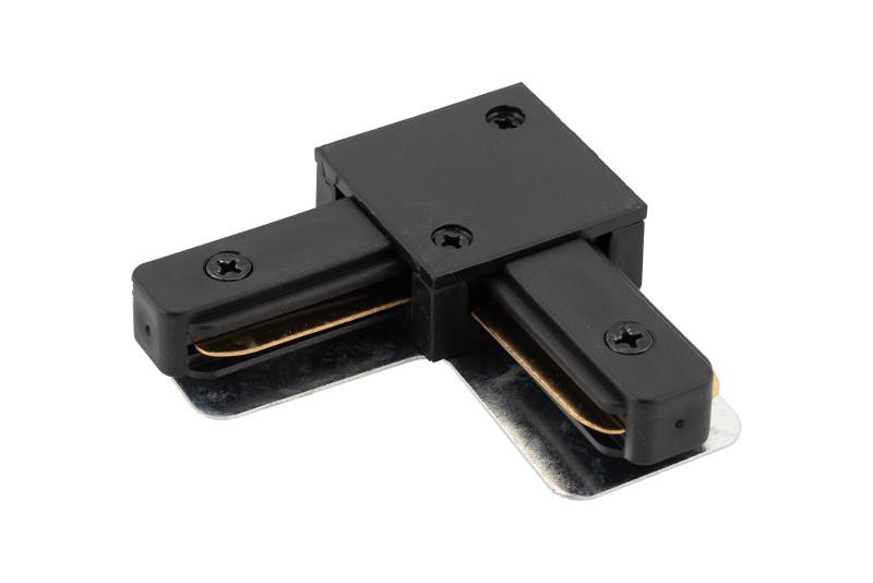 Соединитель для шинопровода L-образ. черн. DENKIRS 542450