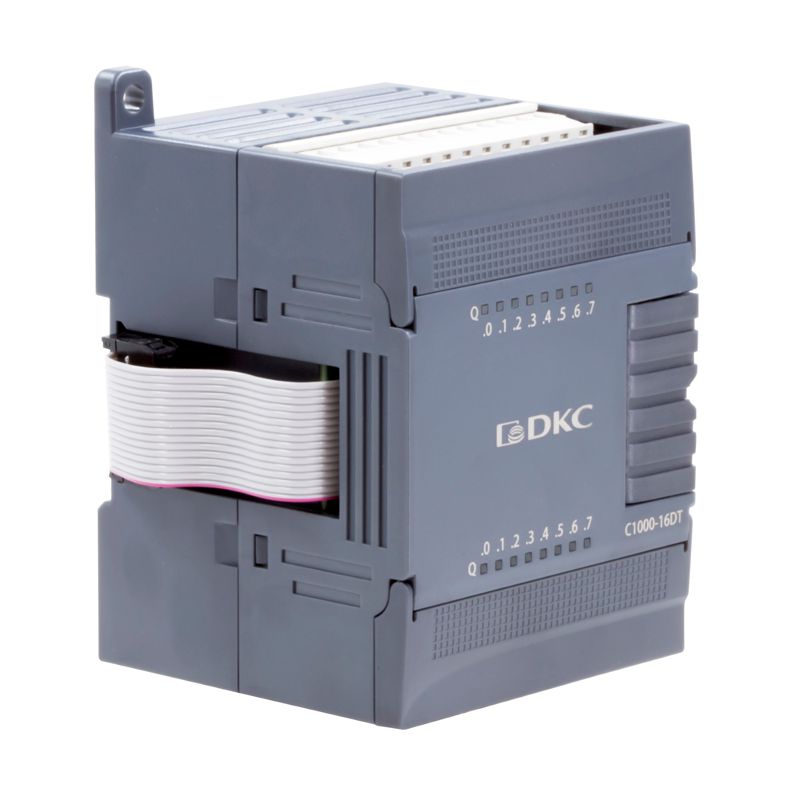 Модуль расширения 4 входных дискретных сигналов 24В DC(PNP/NPN) 4 выходных дискретных сигналов 24В DC(PNP) DKC C1000-44DT