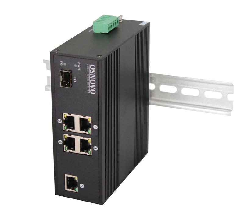 Коммутатор промышленный PoE SW-40501/IC Fast Ethernet на 6 портов OSNOVO 10948