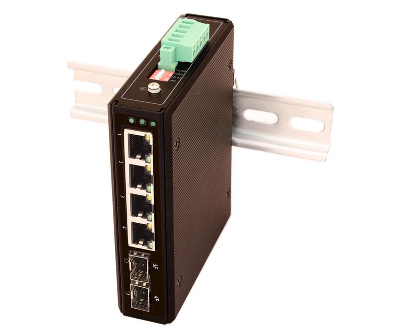 Коммутатор промышленный PoE SW-80402-I(port 60Вт 240Вт) Gigabit Ethernet на 6 портов. OSNOVO 14245
