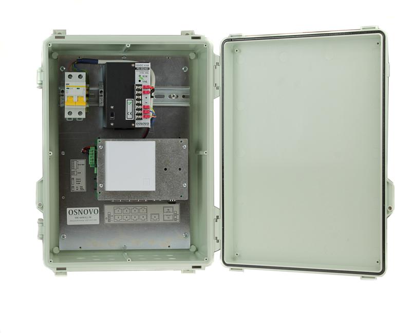 Коммутатор уличный PoE SW-60812/W на 11 портов OSNOVO 13549