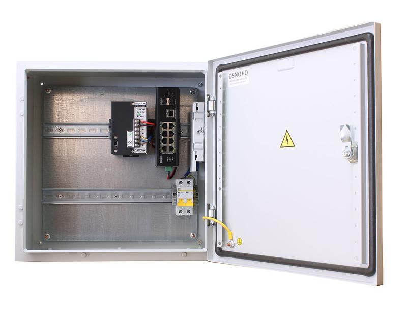 Коммутатор уличный OS-441(SW-60812/I) на базе уличн. станции OSNOVO OS-441 OSNOVO 13585