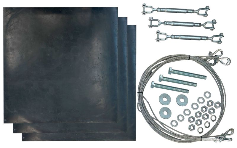 Комплект дополнительный для мачты 11м оцинк. сталь IEK ZML93D-MH-01-110