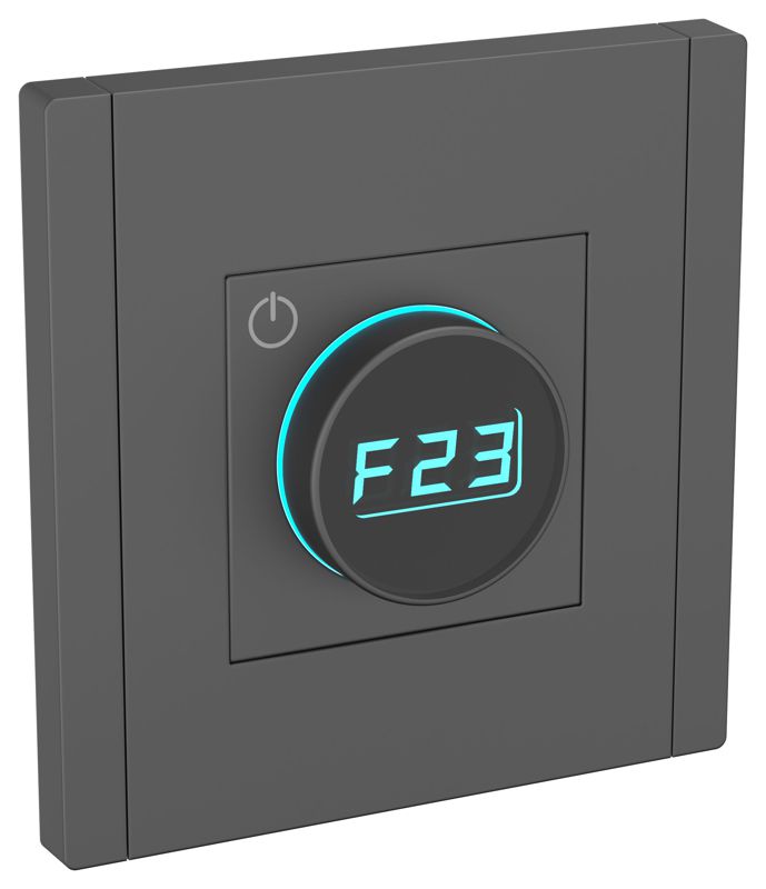 Термостат электронный FORTE&PIANO FP352 с индикацией сер. IEK FP-RT11-K03