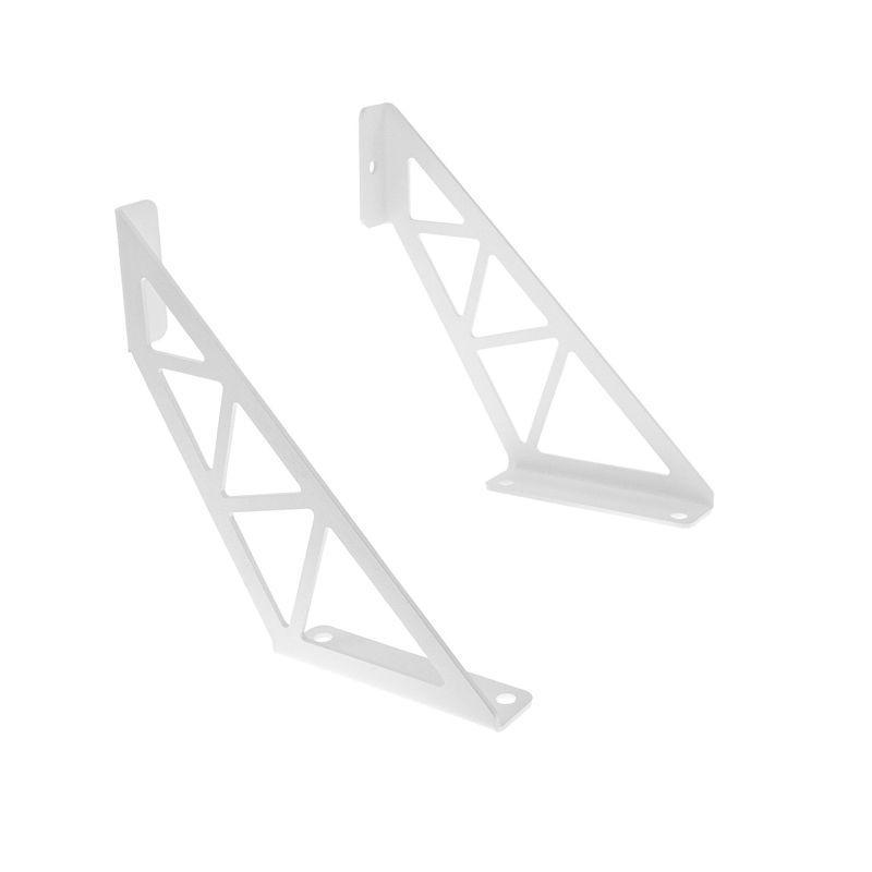 Кронштейн в стиле лофт для крепления полок настенный бел. Rexant 38-0681