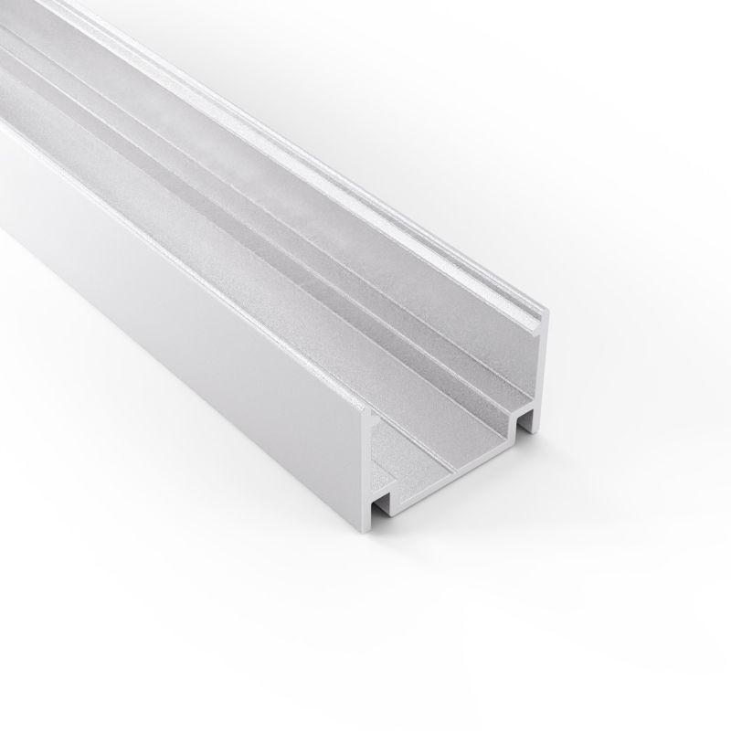 Профиль алюминиевый анодированный для гибкого неона 16х16мм 2м Neon-Night 134-088