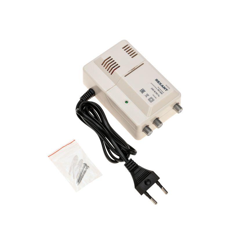 Усилитель антенный ТВ сигнала на 2 выхода RX-200 Rexant 34-0772