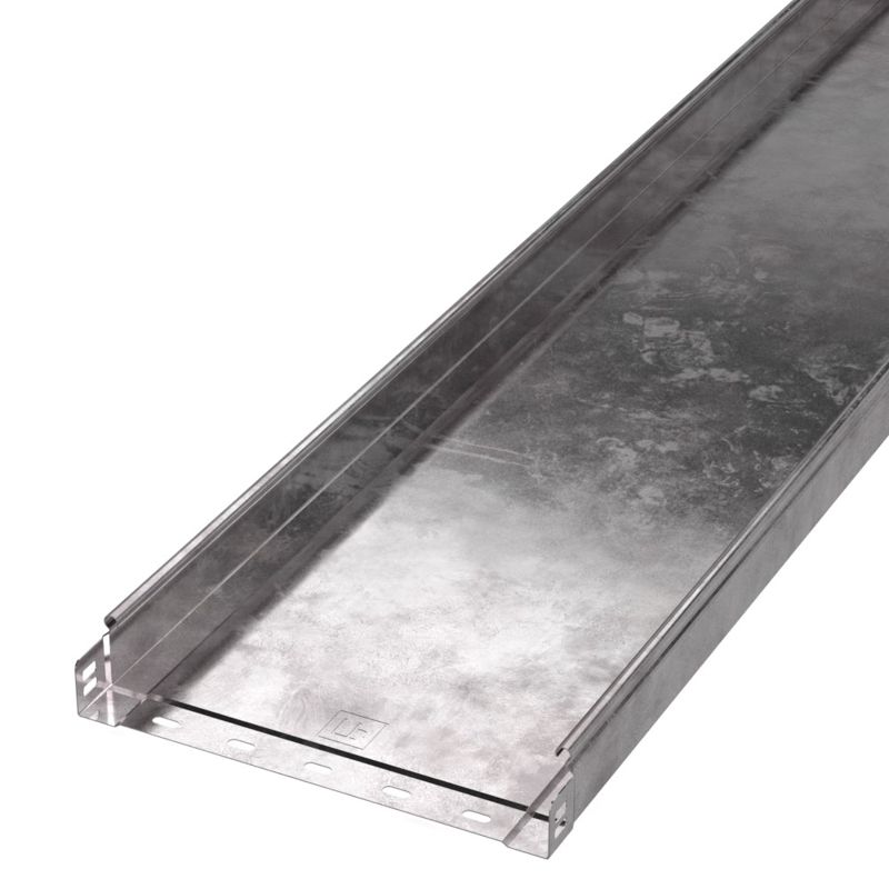 Лоток неперфорированный 300х50 L3000 сталь 1мм (уп.6м) Стандарт Промрукав PR16.2295