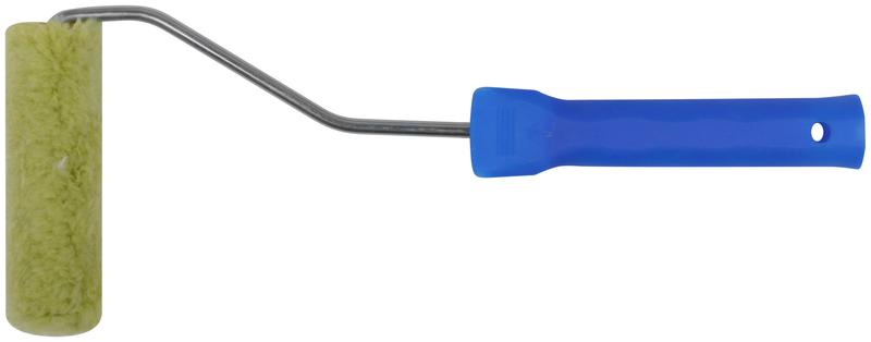 Валик полиакриловый "мини" d15/35мм ворс 10мм длина ручки 400мм 100мм зел. FIT 02693