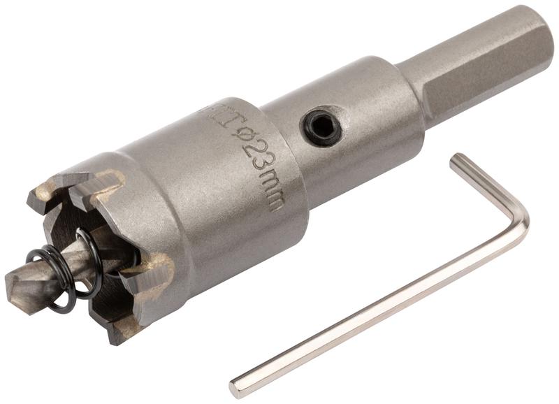 Коронка кольцевая с карбидными вставками Профи 23мм для отверст. в нерж. стали FIT 36823