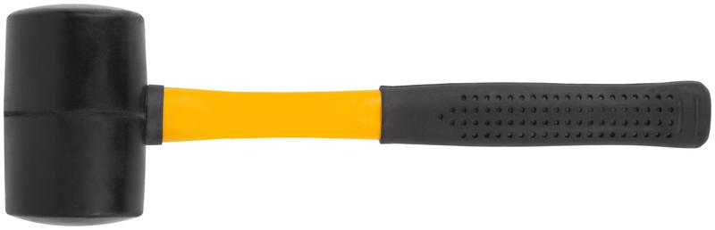 Киянка 65мм 680г фибергласовая ручка резинов. FIT 45494